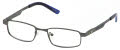 New Balance Kids NBK 134 Dark Gunmetal (3) Eyeglasses - Color Image