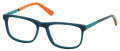 New Balance Kids NBK 137 Aqua (3) Eyeglasses - Color Image