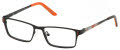 New Balance Kids NBK 139 Black (1) Eyeglasses - Color Image