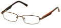 New Balance Kids NBK 147 Brown (1) Eyeglasses - Color Image