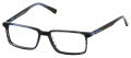 New Balance Kids NBK 149 Navy Stripe (1) Eyeglasses - Color Image