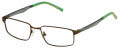 New Balance NB 518 Dark Brown (3) Eyeglasses - Color Image