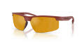 Native Ridge-Runner Crest Red/Bronze Reflex Polarized (904808) Sunglasses - Color Image