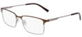 Nautica N7341 Matte Brown (210) Eyeglasses - Color Image
