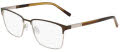 Nautica N7344 Matte Brown (210) Eyeglasses - Color Image