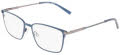 Nautica N7348 Satin Navy (420) Eyeglasses - Color Image