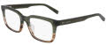 Nautica N8189 Olive Brown Horn (320) Eyeglasses - Color Image