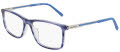 Nautica N8190 Dark Blue Horn (441) Eyeglasses - Color Image