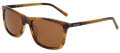 Nautica N6260S Dark Brown Horn (221) Sunglasses - Color Image