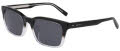 Nautica N6262S Black Crystal Gradient (009) Sunglasses - Color Image