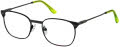 New Balance Kids NBK 159 Gunmetal Black (2) Eyeglasses - Color Image