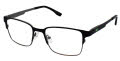 New Balance Kids NBK 182 Black (1) Eyeglasses - Color Image