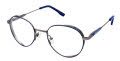 New Balance Kids NBK 186 Blue (1) Eyeglasses - Color Image