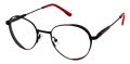 New Balance Kids NBK 186 Red (2) Eyeglasses - Color Image