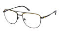 New Balance NB 558 Black Yellow (1) Eyeglasses - Color Image
