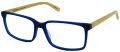 New Balance NB 523 Matte Navy Crystal (2) Eyeglasses - Color Image