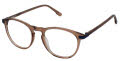 New Balance NB 567 Clear Brown (3) Eyeglasses - Color Image