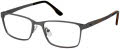 New Balance Kids NBK 165 Light Gunmetal (2) Eyeglasses - Color Image