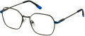 New Balance Kids NBK 166 Gunmetal (2) Eyeglasses - Color Image