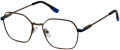 New Balance Kids NBK 166 Navy (3) Eyeglasses - Color Image