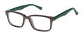 New Globe Kids M453 Grey/Green Eyeglasses - Color Image