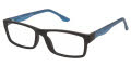 New Globe Kids M432-P Black/Blue Eyeglasses - Color Image