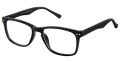 New Globe L4071-P Black Grain Eyeglasses - Color Image