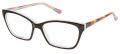 New Globe L4090 Black Eyeglasses - Color Image