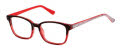 New Globe L4102 Burgundy Eyeglasses - Color Image