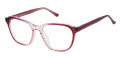 New Globe L4104 Burgundy Eyeglasses - Color Image