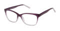 New Globe L4106 Purple Eyeglasses - Color Image