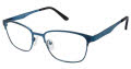 New Globe L5171-P Navy Eyeglasses - Color Image