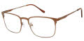 New Globe L5173-P Brown Eyeglasses - Color Image