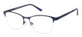 New Globe L5188 Blue Eyeglasses - Color Image