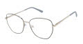New Globe L5189 Grey/Gunmetal Eyeglasses - Color Image