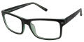 New Globe M439 Green Eyeglasses - Color Image