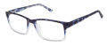 New Globe M449 Black/Blue Eyeglasses - Color Image