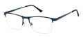 New Globe M5009 Blue Eyeglasses - Color Image