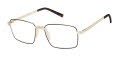 New Globe M5010 Gold Eyeglasses - Color Image