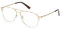 New Globe M593-P Gold Eyeglasses - Color Image