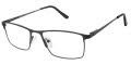 New Globe M596-P Black Eyeglasses - Color Image