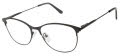 New Globe L5176-P Black Eyeglasses - Color Image