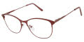 New Globe L5176-P Wine Eyeglasses - Color Image