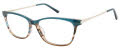 Nicole Miller Barnell Deep Baltic (c01) Eyeglasses - Color Image