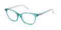 Nicole Miller Blakely Teal (C03) Eyeglasses - Color Image