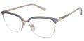 Nicole Miller Cannes Trans Denim (c02) Eyeglasses - Color Image