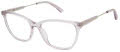 Nicole Miller Corfu YourFit Resort Crystal (C02) Eyeglasses - Color Image