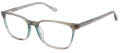Nicole Miller Cyprus YourFit Resort Grey Green (C01) Eyeglasses - Color Image