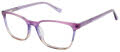 Nicole Miller Cyprus YourFit Resort Purple (C02) Eyeglasses - Color Image