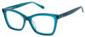 Nicole Miller Cami Green (C03) Eyeglasses - Color Image